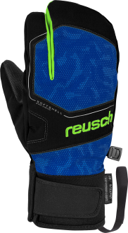 Reusch Torby R-TEX® XT Junior Lobster 6061810 4003 black green yellow front